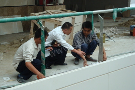 Balustrade welding